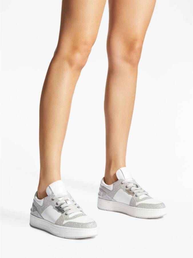 Jimmy Choo Florent low-top sneakers Zilver - Foto 8