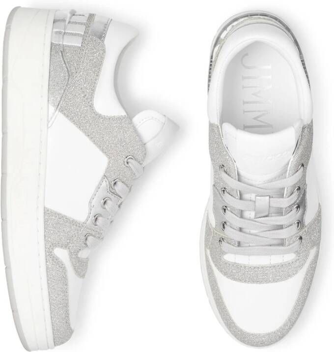 Jimmy Choo Florent low-top sneakers Zilver - Foto 10
