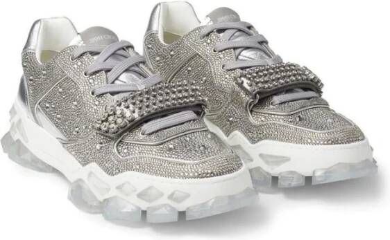 Jimmy Choo Sneakers Grijs Heren