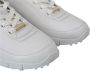 Jimmy Choo Witte Monza Sneakers van leer White Dames - Thumbnail 3
