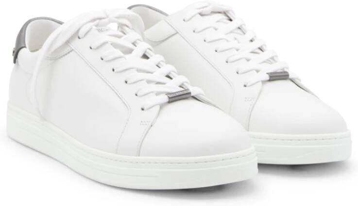 Jimmy Choo Rome M leren sneakers Wit - Foto 3
