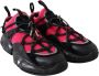 Jimmy Choo Zwart Roze Diamond Trail Sneakers Black Heren - Thumbnail 6
