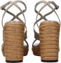 Jimmy Choo Stijlvolle sleehak sandalen met enkelband - Thumbnail 2