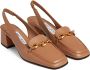 Jimmy Choo Stijlvolle Slingback Sandalen voor Vrouwen Brown Dames - Thumbnail 2