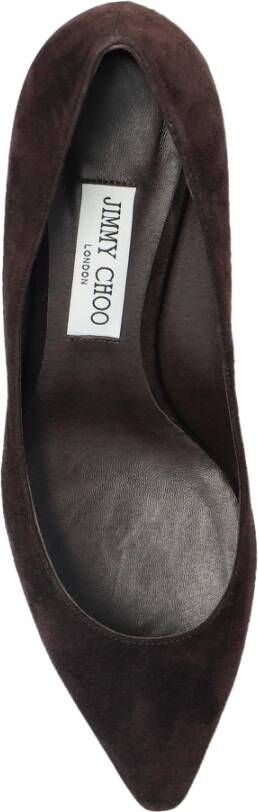 Jimmy Choo Suede hakken schoenen Romy