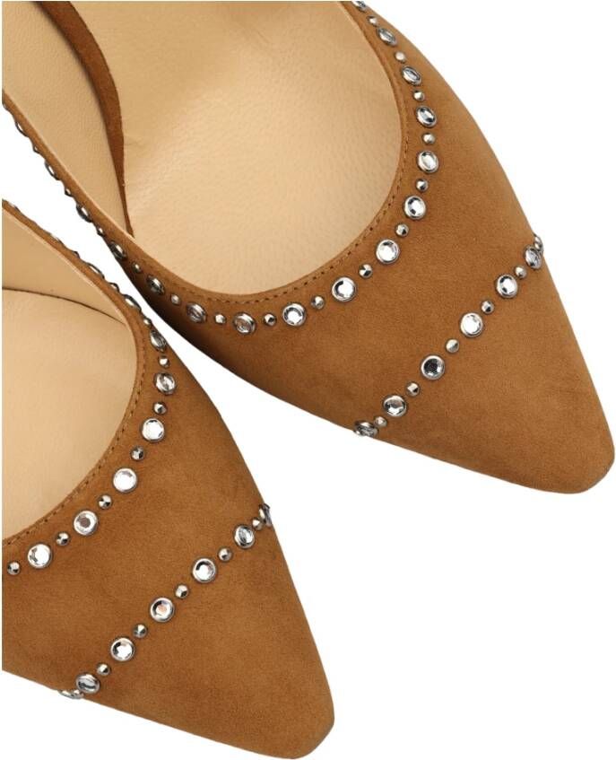 Jimmy Choo Veelzijdige Decolletes voor elk klimaat Bruin Dames