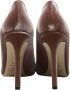 Jimmy Choo Velvet heels Brown Dames - Thumbnail 4