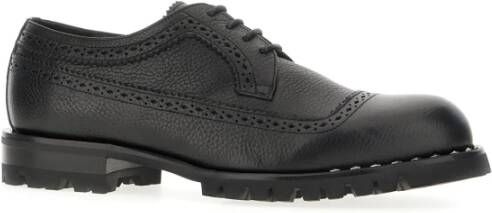 Jimmy Choo Veterschoenen Black Heren