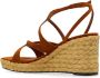 Jimmy Choo Wig Sandalen Ayla 85 Brown Dames - Thumbnail 5