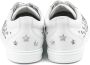 Jimmy Choo Leren sneakers met metalen sterren detail White Heren - Thumbnail 3