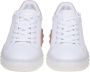 Jimmy Choo Witte Leren Sneakers met Roze Accenten White Dames - Thumbnail 3