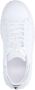 Jimmy Choo Witte Leren Flatform Sneakers met Zilveren Gelamineerd Detail White Dames - Thumbnail 5
