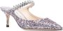 Jimmy Choo Zilveren Glitter Hak Muiltjes - Thumbnail 2