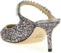 Jimmy Choo Zilveren Glitter Puntige Neus Platte Schoenen Gray Dames - Thumbnail 3