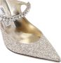 Jimmy Choo Kristalband Zilveren Sandalen Gray Dames - Thumbnail 12