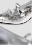 Jimmy Choo Zilveren leren pumps met bandje - Thumbnail 2