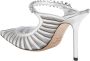 Jimmy Choo Zilveren Pumps met Juweelband - Thumbnail 2