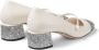 Jimmy Choo Zilveren Glitter Pumps voor Vrouwen Beige Dames - Thumbnail 4