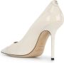 Jimmy Choo Zwarte Pumps van Lakleer met Puntige Neus Black Dames - Thumbnail 8