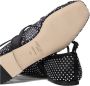 Jimmy Choo Zwarte Ballerina's Elegant Lederen Mix - Thumbnail 2