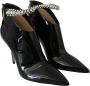 Jimmy Choo Zwarte Blaize 100 Laarzen met Ritssluiting Zwart Dames - Thumbnail 2
