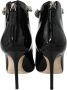 Jimmy Choo Zwarte Blaize 100 Laarzen met Ritssluiting Zwart Dames - Thumbnail 5