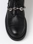 Jimmy Choo Zwarte Enkellaarsjes met Kettingdetail - Thumbnail 2