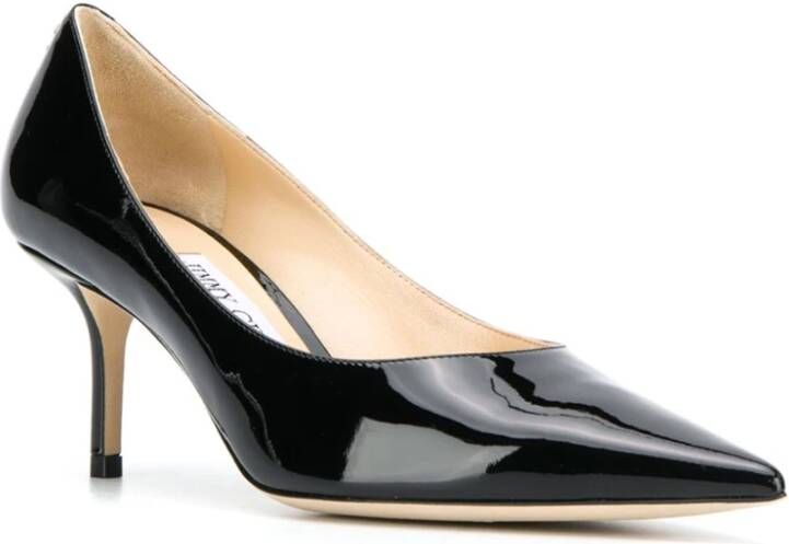 Jimmy Choo Zwarte hakken patentleren pumps