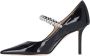Jimmy Choo Zwarte hoge hakken pompen elegante stijl Black Dames - Thumbnail 7