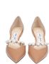 Jimmy Choo Zwarte Lakleren Decolletè Pumps Beige Dames - Thumbnail 3