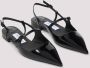 Jimmy Choo Zwarte platte schoenen voor vrouwen Black Dames - Thumbnail 3