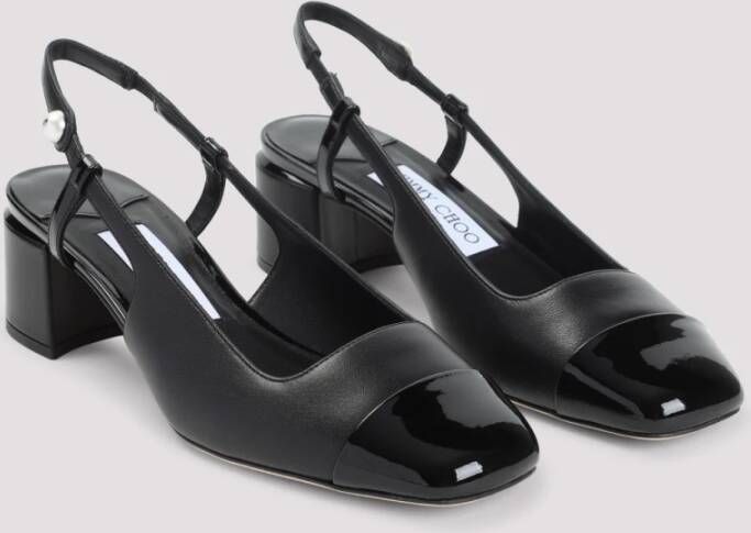 Jimmy Choo Zwarte Lakleren Pumps