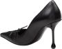 Jimmy Choo Zwarte Leren Puntige Décolleté Schoenen - Thumbnail 2