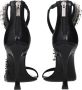 Jimmy Choo Zwarte leren stilettohak sandalen - Thumbnail 2