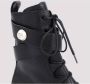 Jimmy Choo Zwarte Kalfsleren Dikke Rubberen Zool Veterschoen Black Dames - Thumbnail 4