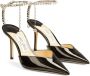 Jimmy Choo Zwarte Patentleren Kristallen Ketting Hakken Black Dames - Thumbnail 5