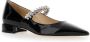 Jimmy Choo Zwarte platte pomp schoenen Black Dames - Thumbnail 8