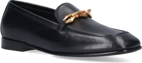 Jimmy Choo Zwarte platte schoenen Elegant stijl Black Dames