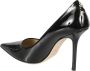 Jimmy Choo Zwarte Pumps van Lakleer met Puntige Neus Black Dames - Thumbnail 4