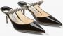 Jimmy Choo Zwarte sandalen met kristallen Black Dames - Thumbnail 3
