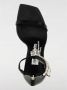 Jimmy Choo Zwarte Sandalen met Kristalversiering en Hak - Thumbnail 2