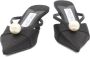 Jimmy Choo Zwarte Sandalen Mule - Thumbnail 2