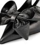 Jimmy Choo Zwarte strik hoge hakken - Thumbnail 2