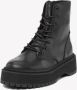 JoDis Chunky Sole Leren Laars Black Dames - Thumbnail 2