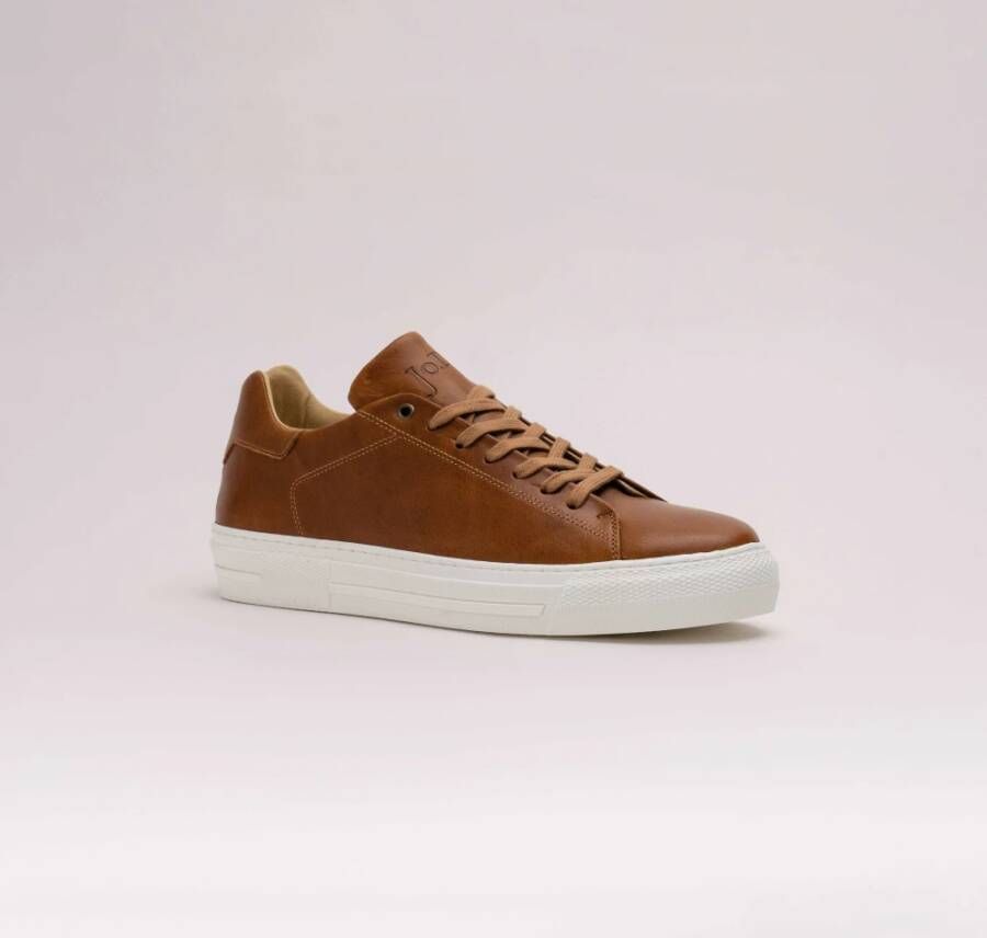 JoDis Klassieke Cognac Sneaker Brown Heren