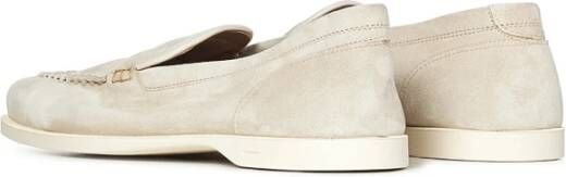 John Lobb Elegante Loafer Sand Schoenen Beige Heren