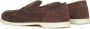John Lobb Platte Schoenen Bruin Suède Ronde Neus Brown Heren - Thumbnail 2