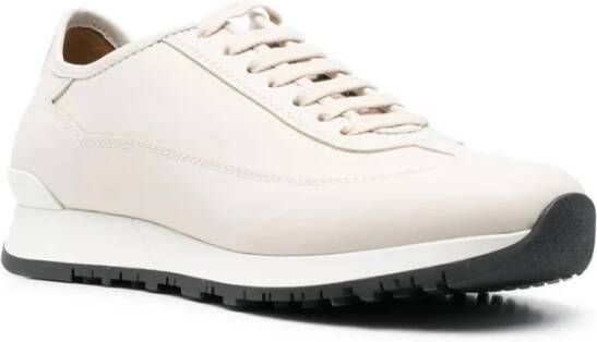 John Lobb Sneakers Wit Heren