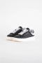 John Richmond Leren sneakers met vetersluiting Zwart - Thumbnail 2