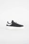 John Richmond Leren sneakers met vetersluiting Zwart - Thumbnail 4